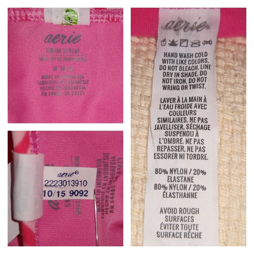 Aerie Swim Blakely Ruched Hip Bikini Bottom - Picture 7 of 7